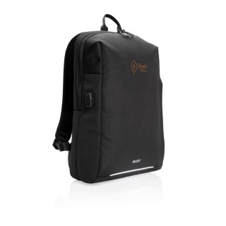 Mochila para portátil RFID y USB personalizada